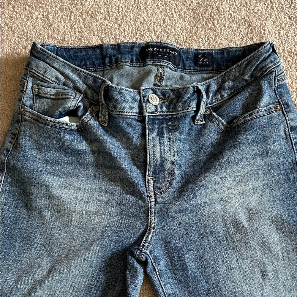 Lucky Brand Los Angeles Blue Skinny Jeans - Size 8/29 regular - Picture 4 of 8